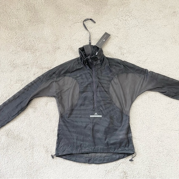 Adidas Stella McCartney CYC pull on windbreaker jacket xxs - Picture 2 of 5